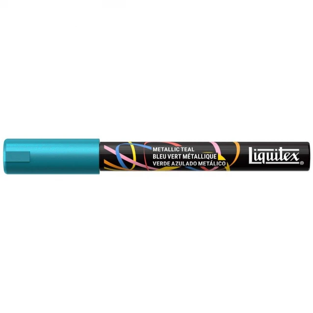 Liquitex Ακρυλικός Μαρκαδόρος 2mm Metallic Teal