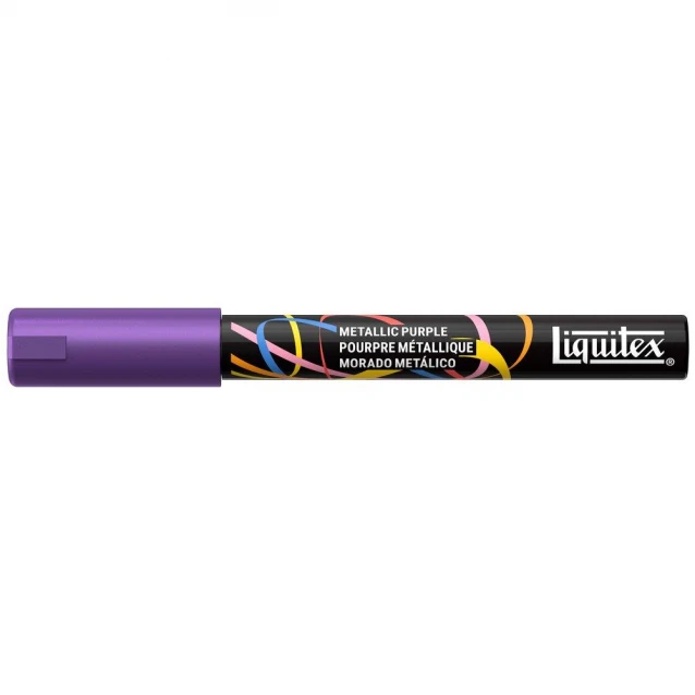 Liquitex Ακρυλικός Μαρκαδόρος 2mm Metallic Purple