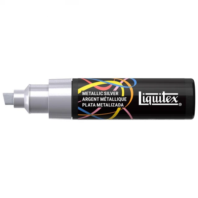 Liquitex Ακρυλικός Μαρκαδόρος 8mm Metallic Silver