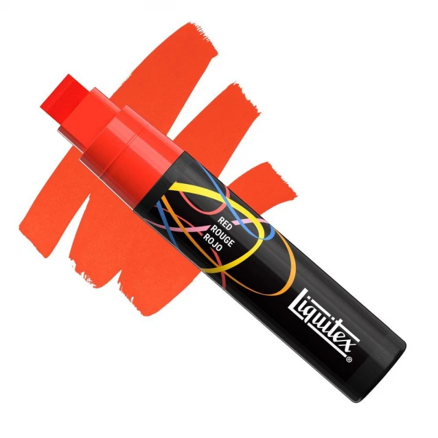 Liquitex Ακρυλικός Μαρκαδόρος 15mm Red