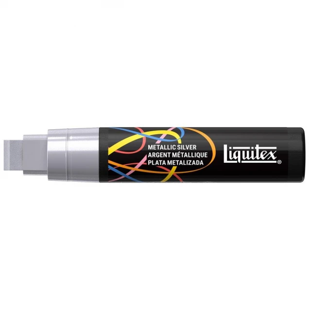 Liquitex Ακρυλικός Μαρκαδόρος 15mm Metallic Silver