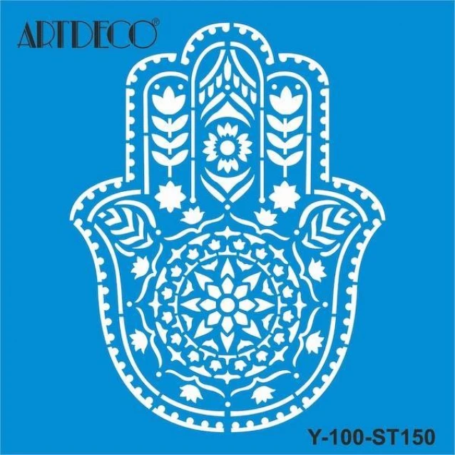 Artdeco Stencil 30x30cm Hand 150