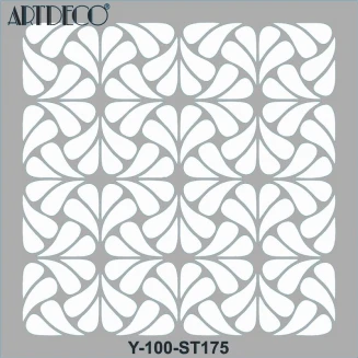 Artdeco Stencil 30x30cm Geometric pattern 175
