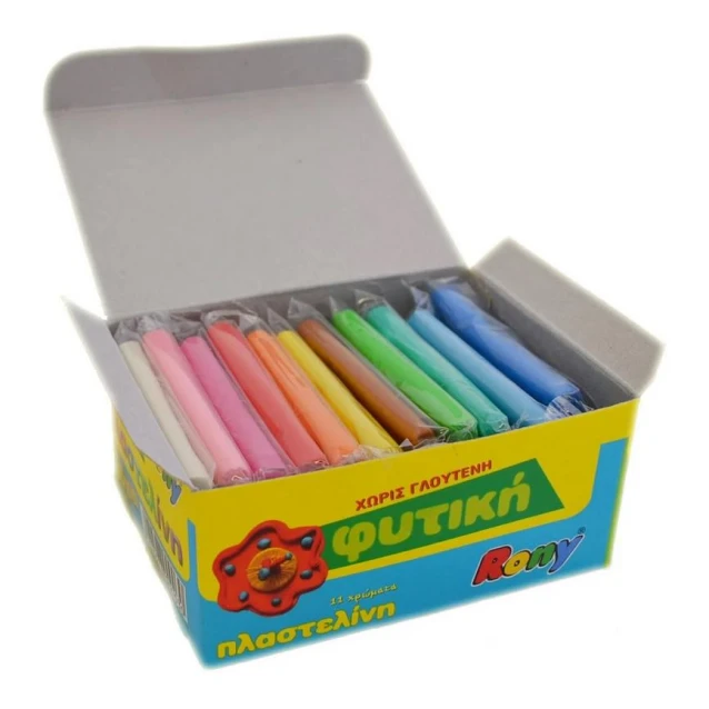 Πλαστελίνη Σόγιας 11 Χρώματα x 50gr