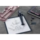 Faber Castell Διαβήτης Stream με Ροδέλα Μπλε Σκούρο/Ροζέ