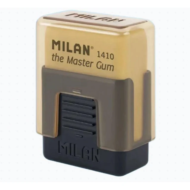 Milan Γόμα Σχεδίου 1412 για Γραφίτη/Κάρβουνο 3,4x3,2x1,9 cm σε Θήκη