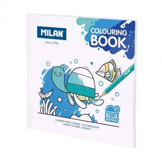 Milan Colouring Book 20 σχέδια 21x21cm Blue Odyssey 140gsm