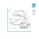 Milan Colouring Book 20 σχέδια 21x21cm Blue Odyssey 140gsm