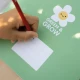 Milan Colouring Book 20 σχέδια 21x21cm Green & Grow 140gsm