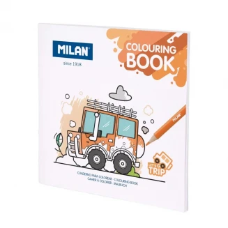 Milan Colouring Book 20 σχέδια 21x21cm Lets go Trip 140gsm
