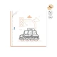 Milan Colouring Book 20 σχέδια 21x21cm Lets go Trip 140gsm