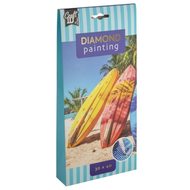 Craft ID Diamond Painting 30x40cm Σανίδες Surf