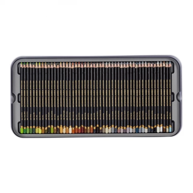 Derwent Μεταλλική Κασετίνα με 150 Μολύβια Chromaflow