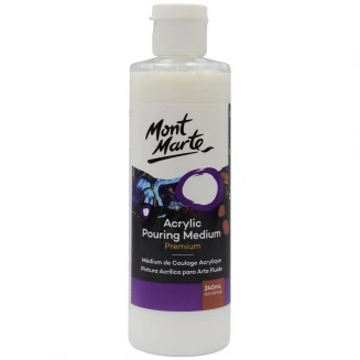 Mont Marte 240ml Acrylic Pouring Medium