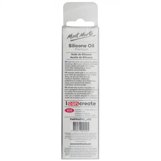 Mont Marte 60ml Silicone Oil
