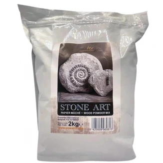 Powertex 2kgr Stone Art Χαρτοπολτός Εφέ Πέτρας