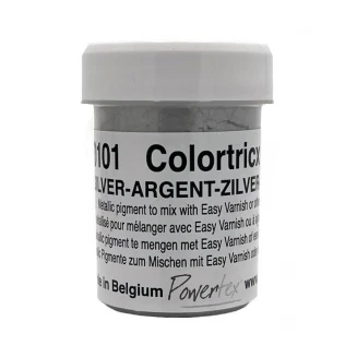 Powertex 18gr Μεταλλική Χρωστική Σκονη Colortricx Silver