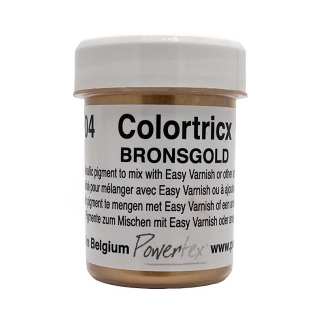 Powertex 10gr Μεταλλική Χρωστική Σκονη Colortricx Bronze Gold