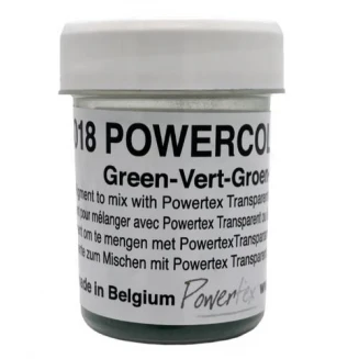 Powertex 40gr Χρωστική Σκονη Powercolor Green