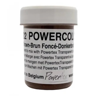 Powertex 30gr Χρωστική Σκονη Powercolor Dark Brown