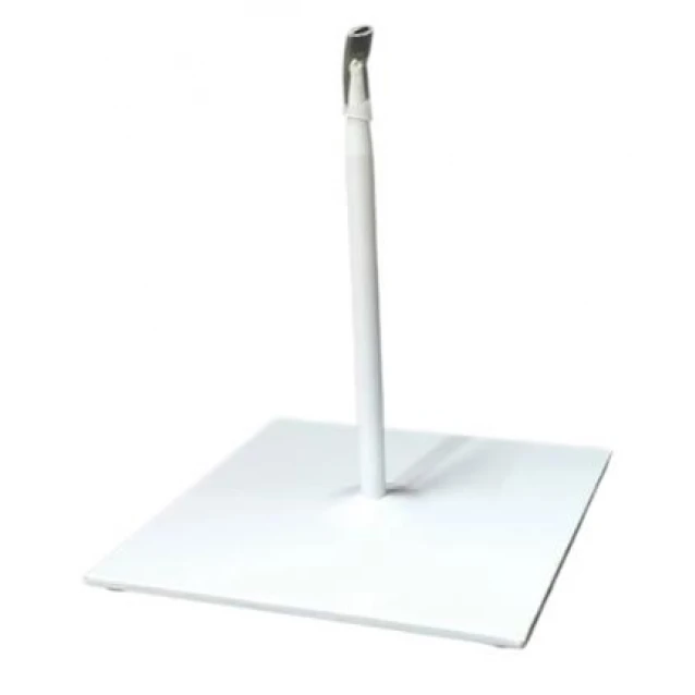 Powertex Μεταλλική Λευκή Βάση Γλυπτικής 12x12x13cm