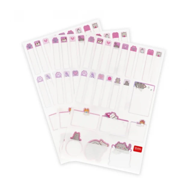 Legami BTS26 Kitty Σετ 3 φύλλα αυτοκόλλητα