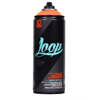 Loop Ακρυλικό Spray 400ml 411 Φλούο Πορτοκαλί