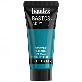 Liquitex Basics 22ml Acrylic 046 Turquoise Blue Series 1