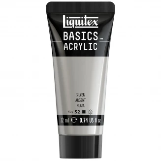 Liquitex Basics 22ml Acrylic 052 Silver Series 2