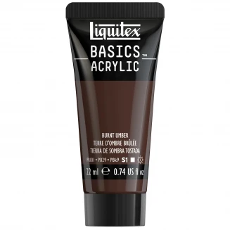 Liquitex Basics 22ml Acrylic 128 Burnt Umber Series 1