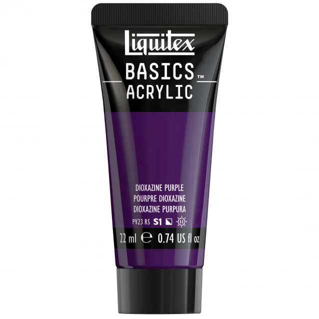 Liquitex Basics 22ml Acrylic 186 Dioxazine Purple Series 1