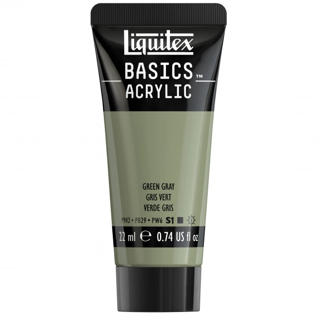 Liquitex Basics 22ml Acrylic 205 Green Gray Series 1