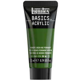 Liquitex Basics 22ml Acrylic 224 Hookers Green Hue Series 1