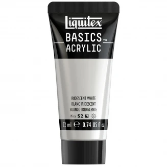 Liquitex Basics 22ml Acrylic 238 Iridescent White Series 2