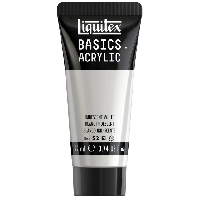 Liquitex Basics 22ml Acrylic 238 Iridescent White Series 2