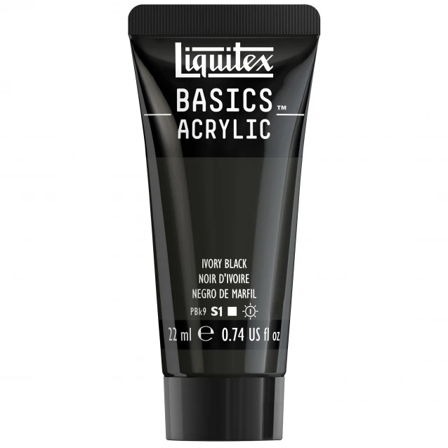Liquitex Basics 22ml Acrylic 244 Ivory Black Series 1