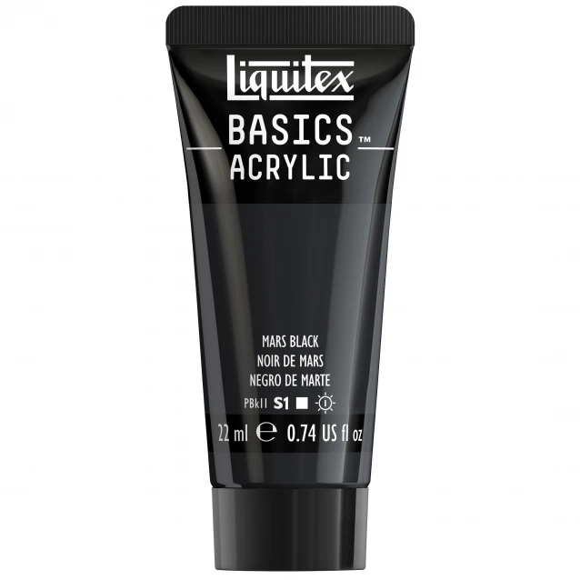 Liquitex Basics 22ml Acrylic 276 Mars Black Series 1
