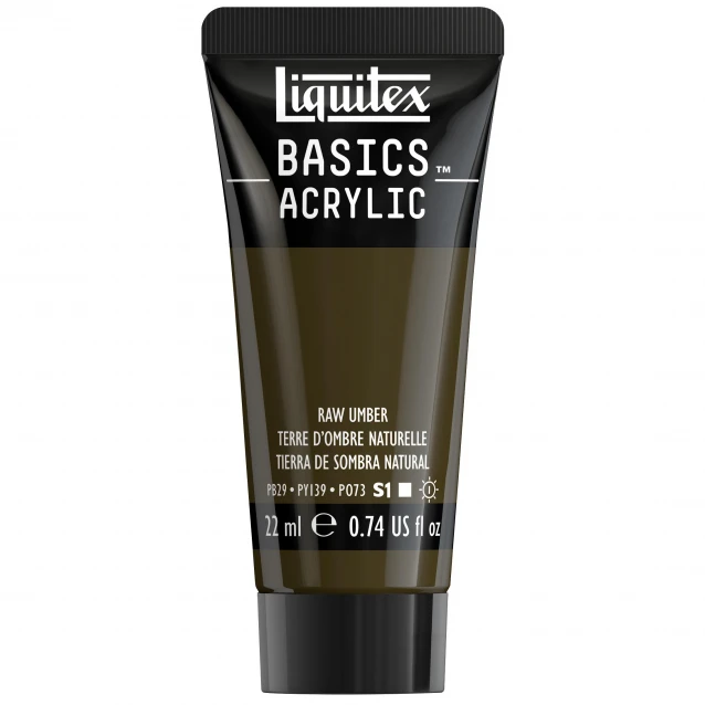 Liquitex Basics 22ml Acrylic 331 Raw Umber Series 1