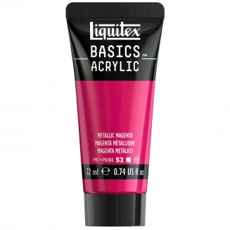Liquitex Basics 22ml Acrylic 342 Metallic Magenta Series 2