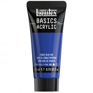 Liquitex Basics 22ml Acrylic 381 Cobalt Blue Hue Series 1