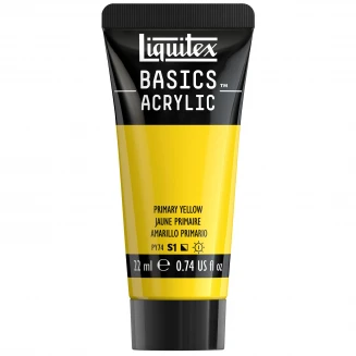 Liquitex Basics 22ml Acrylic 410 Primary Yellow Series 1