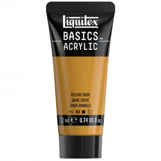 Liquitex Basics 22ml Acrylic 416 Yellow Oxide Series 1