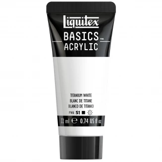 Liquitex Basics 22ml Acrylic 432 Titanium White Series 1
