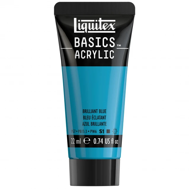 Liquitex Basics 22ml Acrylic 570 Brilliant Blue Series 1