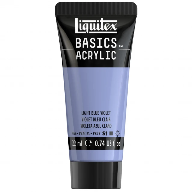 Liquitex Basics 22ml Acrylic 680 Light Blue Violet Series 1