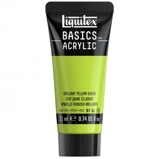 Liquitex Basics 22ml Acrylic 840 Brilliant Yellow Green Series 1
