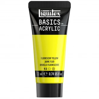 Liquitex Basics 22ml Acrylic 981 Fluorescent Yellow Series 2