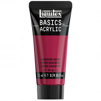 Liquitex Basics 22ml Acrylic 114 Quinacridone Magenta Series 1