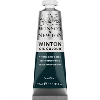 Winsor & Newton 37ml Winton Oil Phthalo Deep Green