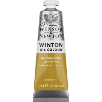 Winsor & Newton 37ml Winton Oil Azo Yellow Green
